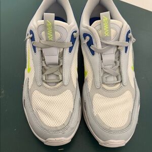 Nike Kids Sneakers - White, Gray, and Blue